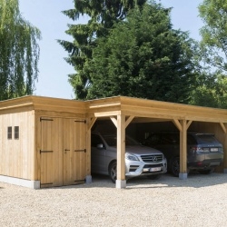 Carports & garages plaatsen | carports & garages offerte | West-Vlaanderen
