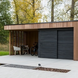 Moderne poolhouse offerte | moderne poolhouses plaatsen | West-Vlaanderen